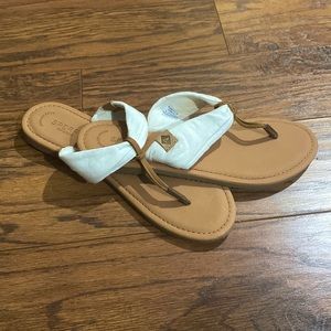 Sperry Memory Foam Flip Flops, Size - Womens 9